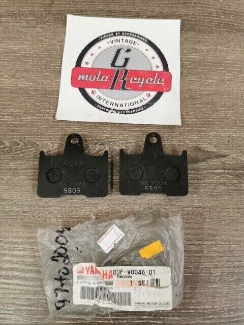 NOS YAMAHA SX700SD MM700F MM600PC VX500XTCB BRAKE PAD KIT 8DF-W0046-01-00 Y113