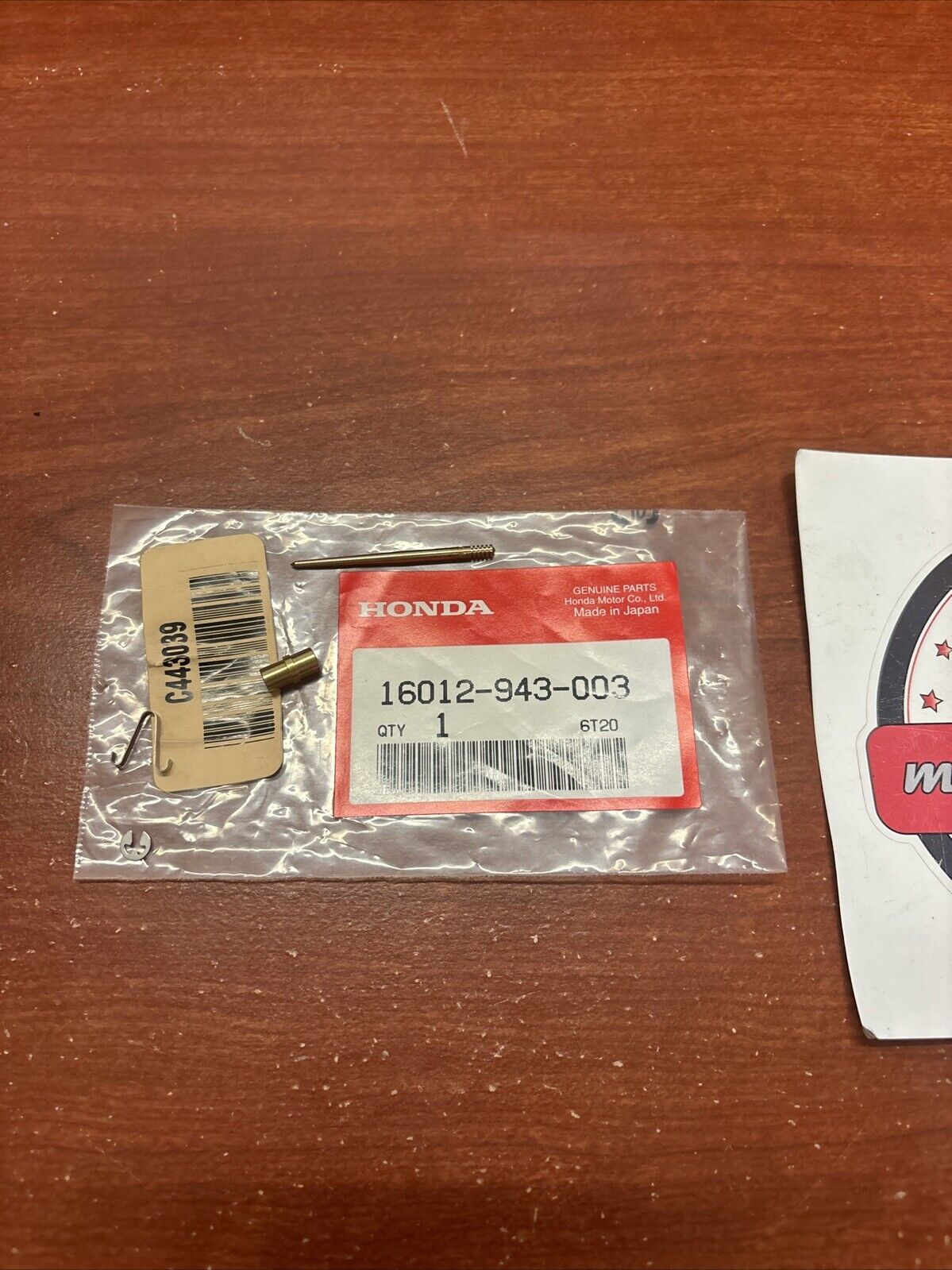 NOS Honda 1979 -1983 ATC110 NEEDLE JET SET 16012-943-003 H140