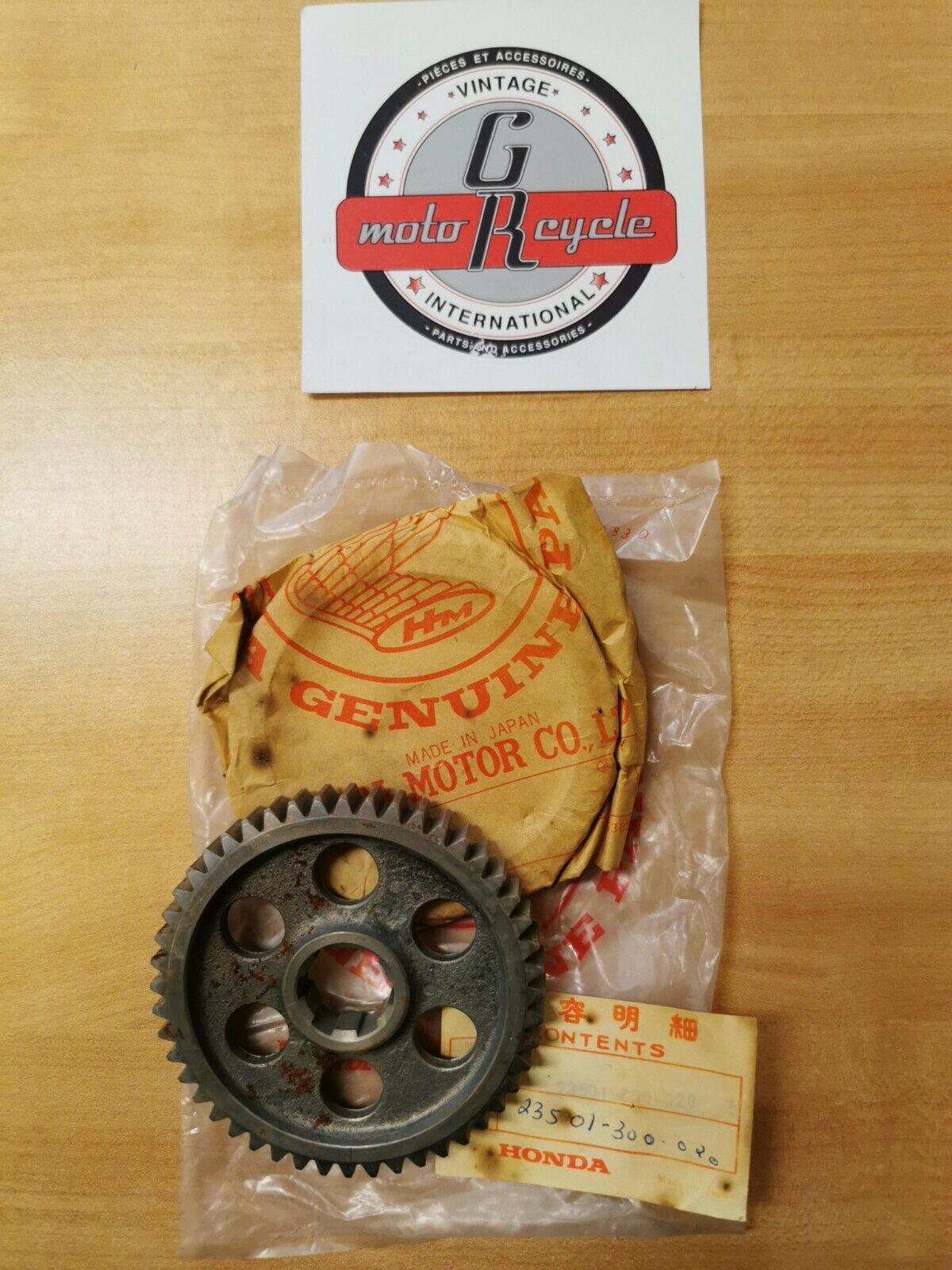 NOS HONDA CB750 GEAR FINAL DRIVE 48T Up to Engine SN 1007414  23501-300-020 H21