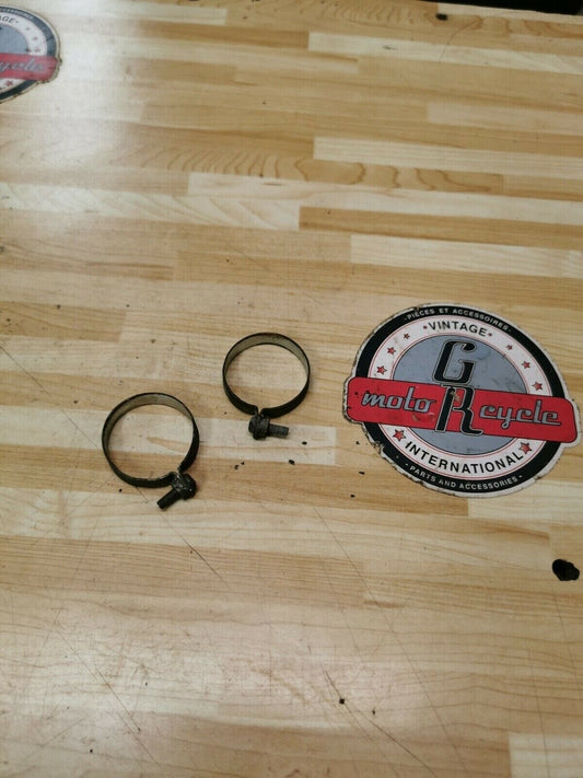 Yamaha DT125 1980 front fork boots gaitors clamp band upper