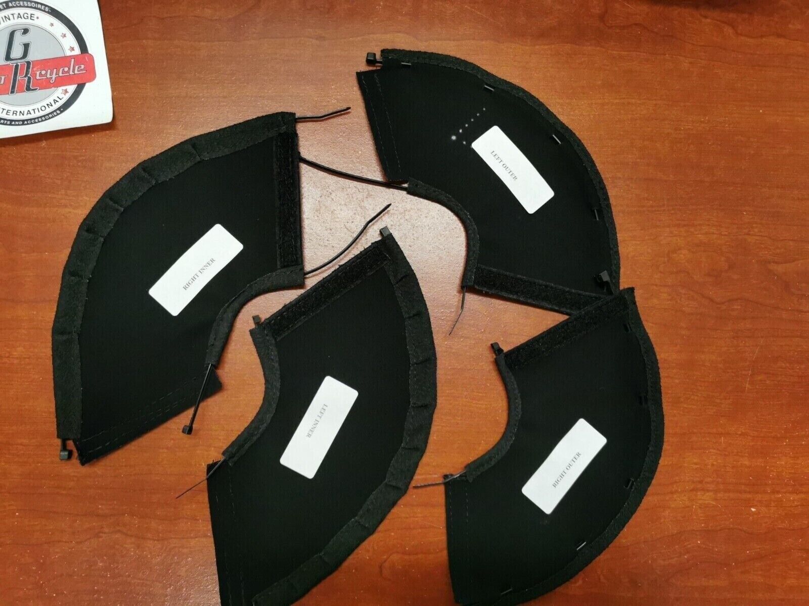 NOS Yamaha GRIZZLY / RAPTOR ALL 4WD BOOT COVERS 4 PCS ABA-2HR95-00-00 Y88