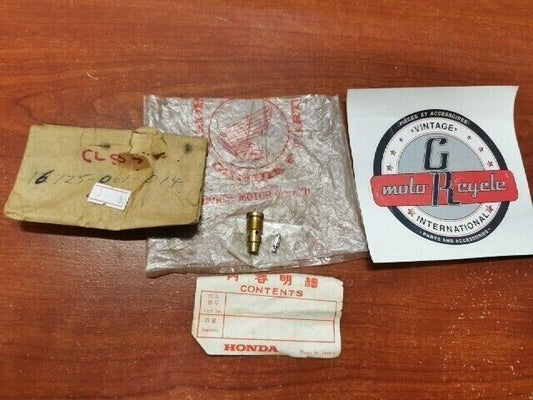 NOS Honda CD50 CD65 CD70 CL50 FLOAT VALVE 16125-061-014 SUB 16011-061-004 H98