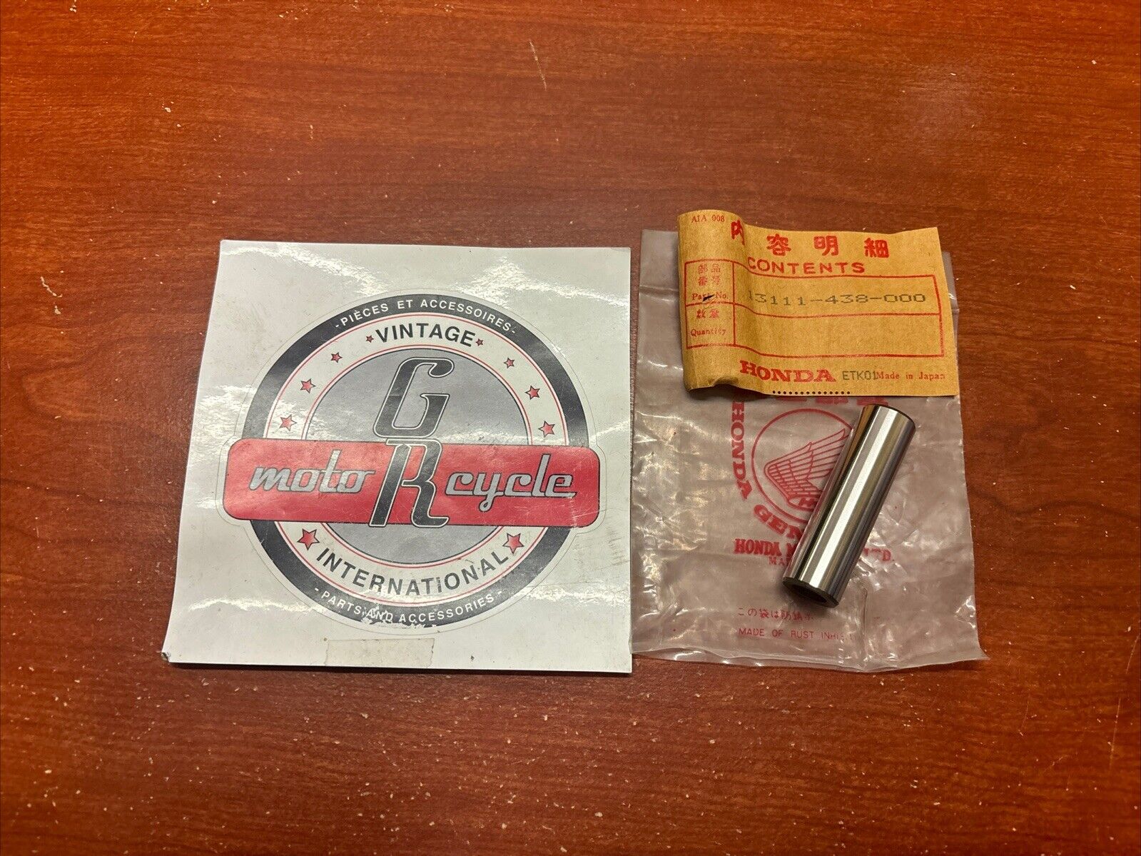 NOS Honda CB750 CB900 PISTON PIN 13111-438-000 SUB 13111-300-000 H169