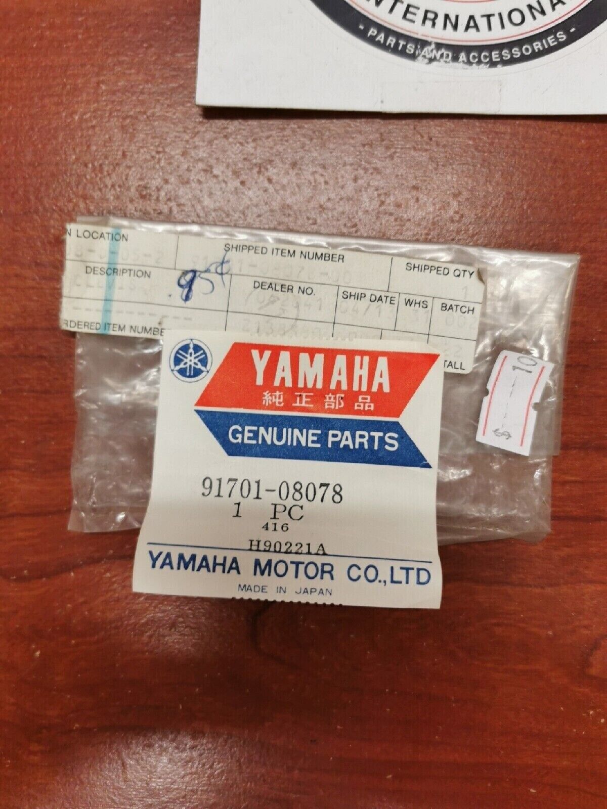 NOS Yamaha 2021 - 2023 PW50 FOOTREST CLEVIS PIN 90240-08121-00 Y70