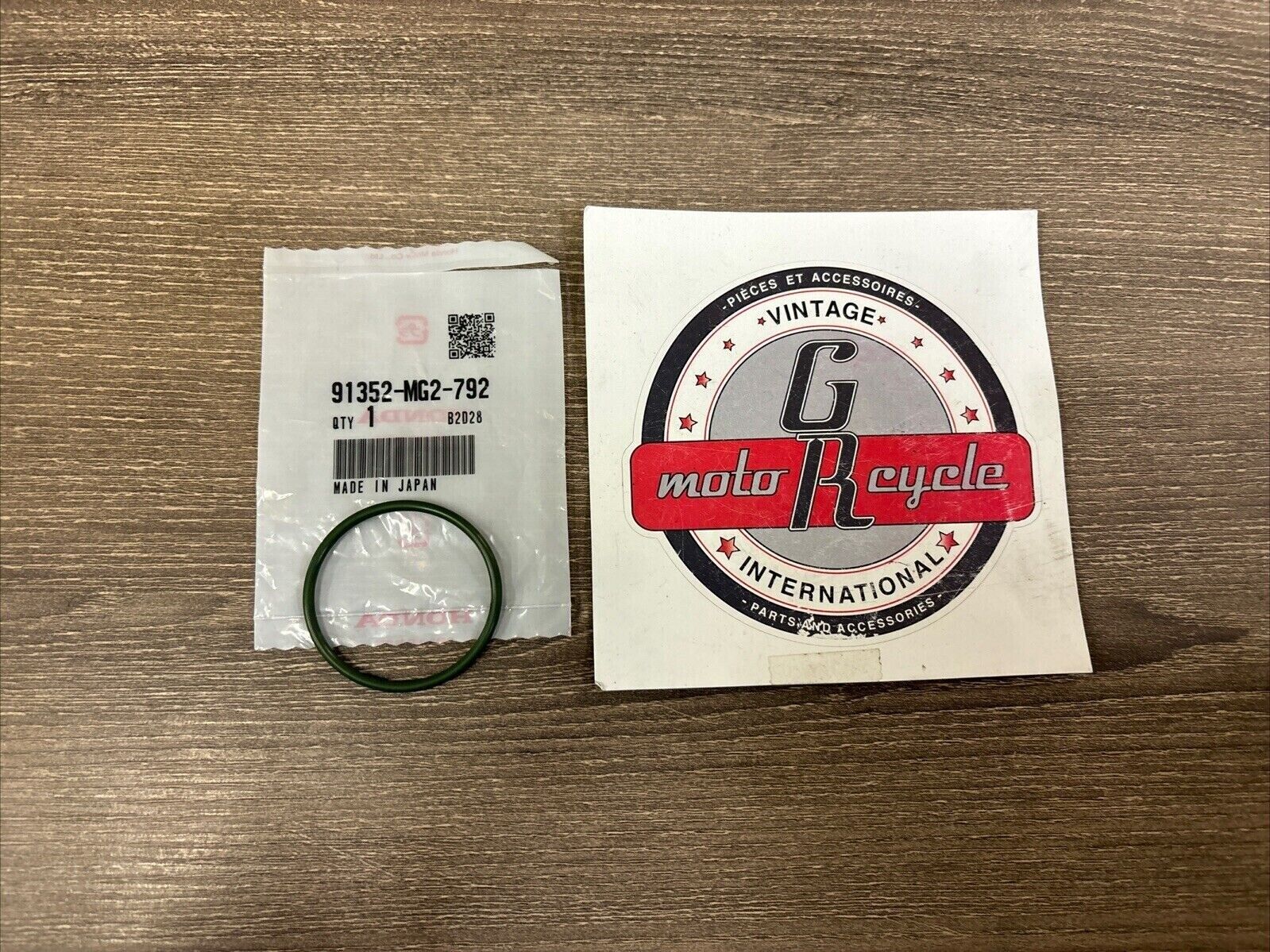 NOS Honda FMX650 FX650 NX500 NX650 SLR650 O-RING 39.5 X2.6 91352-MG2-792 H123