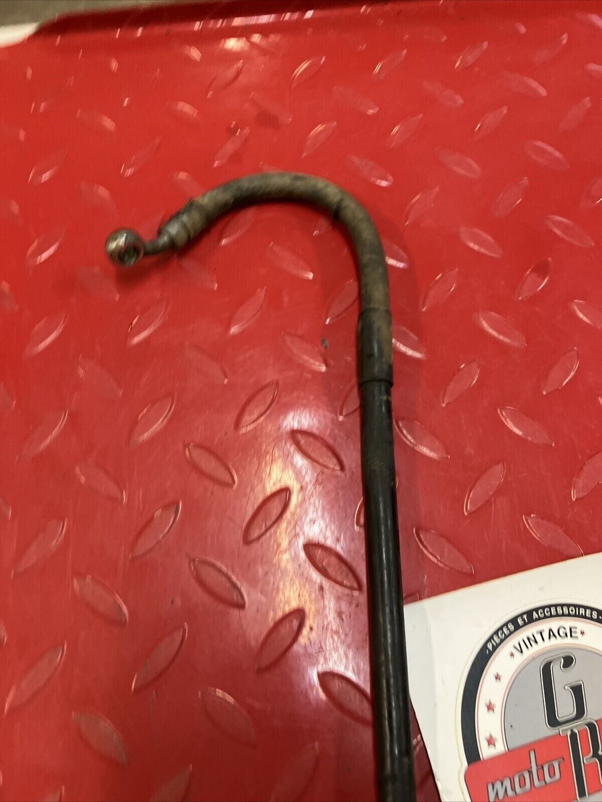 Suzuki RM125 1993 rear brake hose line