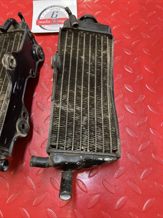 Honda CR250R 1988 Left right radiator rad 19010-KS7-830 1989