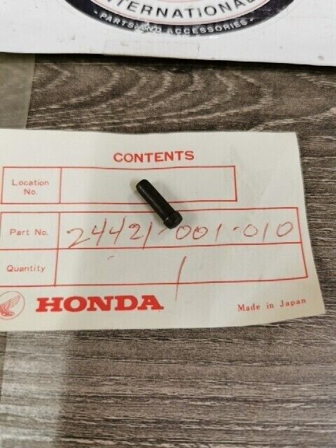 NOS HONDA C100 C102 C105 C110 PIN A SHIFT DRUM 24421-001-010 H76