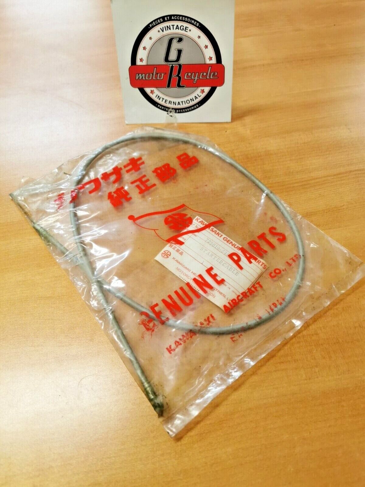NOS KAWASAKI  GA1 GA2 GA3 G3TR  STARTER CABLE   725610-5450 K8