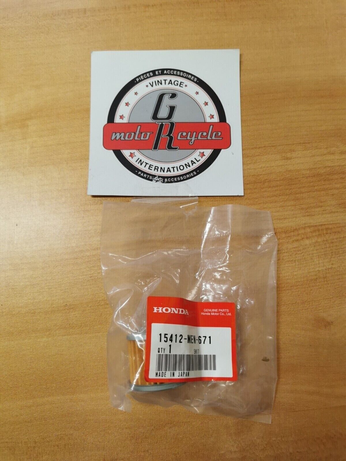 NOS Honda CRF250 CRF450 CRF150 TRX450 ENGINE OIL FILTER 15412-MEN-671 H28