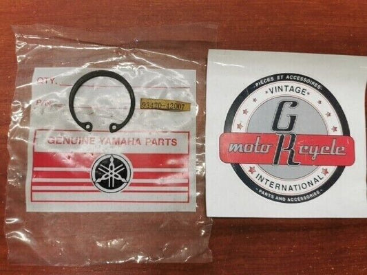 NOS Yamaha FS1 FS50 SR125 CIRCLIP 93420-42007-00 SUB 99009-42500-00 Y136