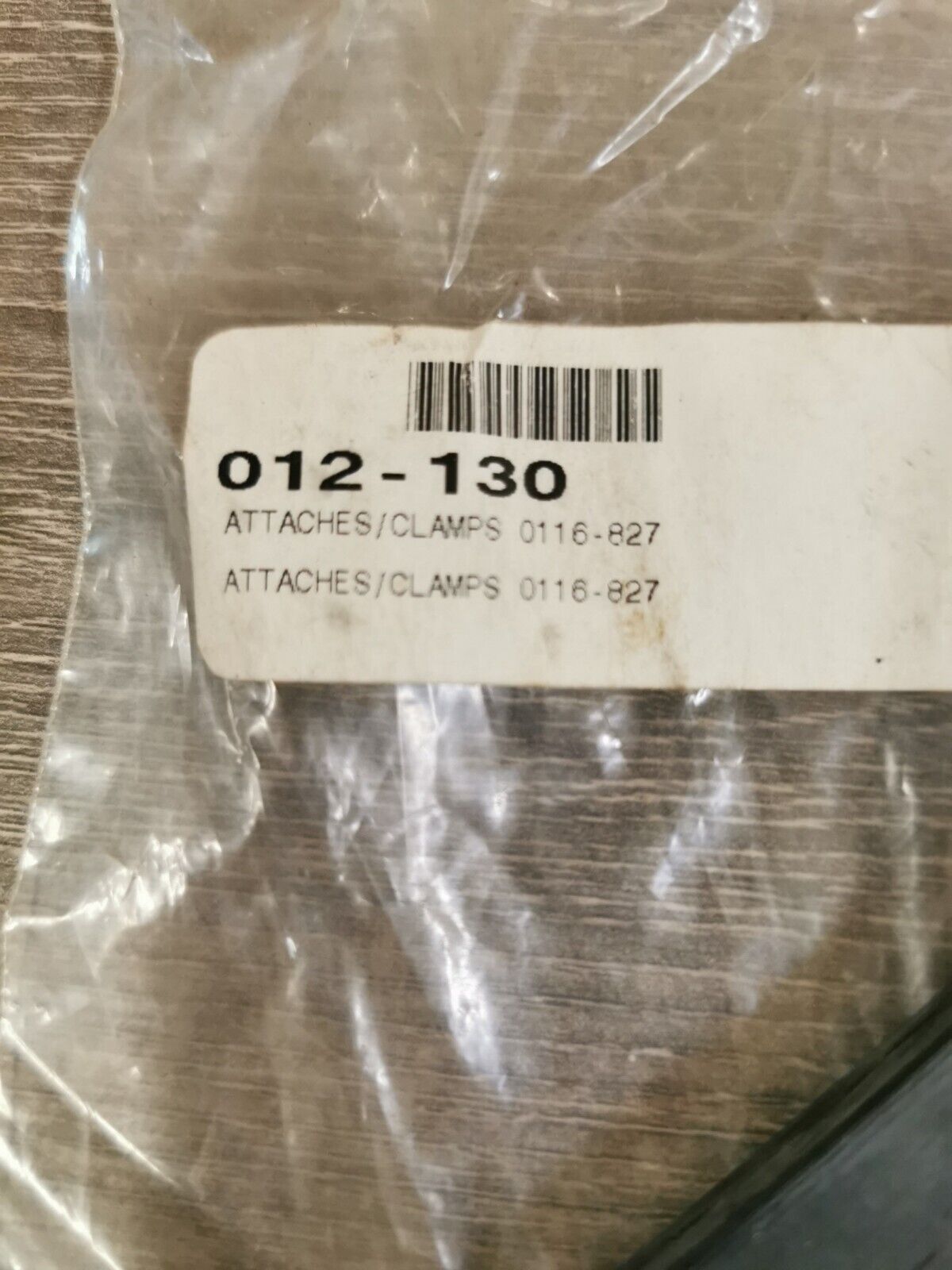 NOS ARCTIC CAT SNOWMOBILE RUBBER HOOD CLAMP  0116-827 J27