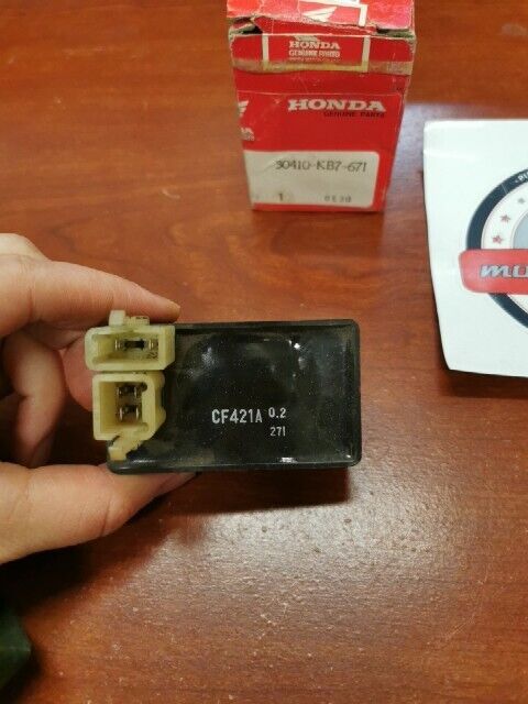 NOS Honda 1982 1983 XL250R IGNITION CONTROL (CDI) UNIT 30410-KB7-671 H107