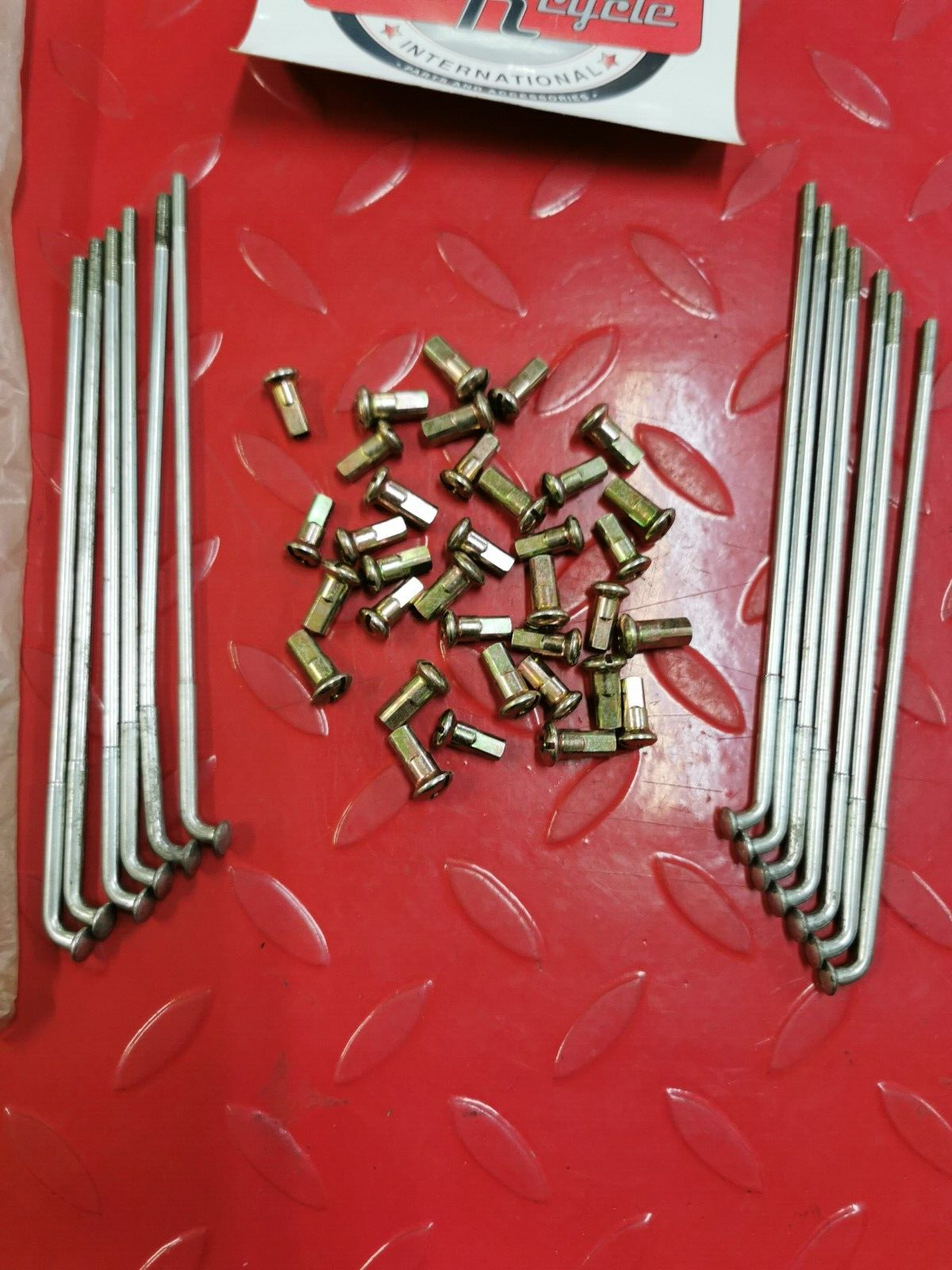 NOS Yamaha TX500 XS1 XS500 TX650 SPOKE SET REAR INCOMPLETE 256-25304-00-00 Y25