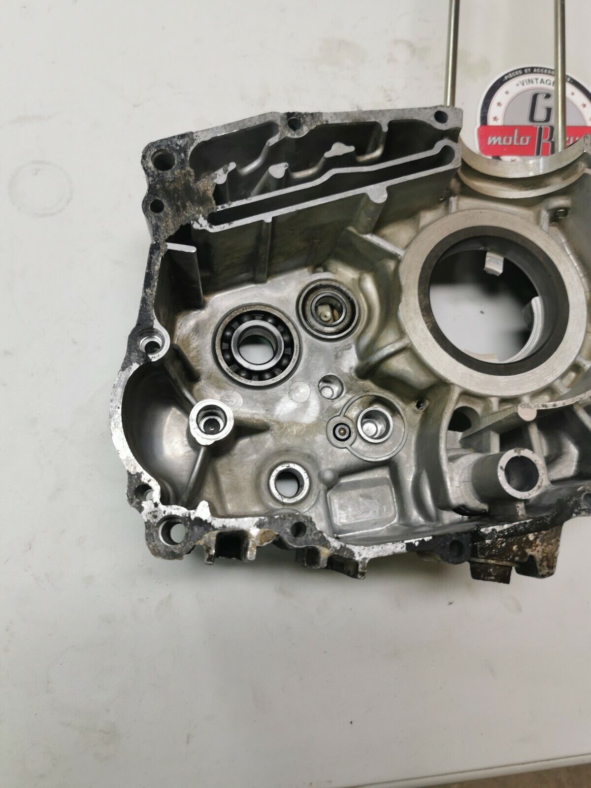 Honda XL100 1977 right left crankcase crank case XL125 CB125 1976 11200-383-000