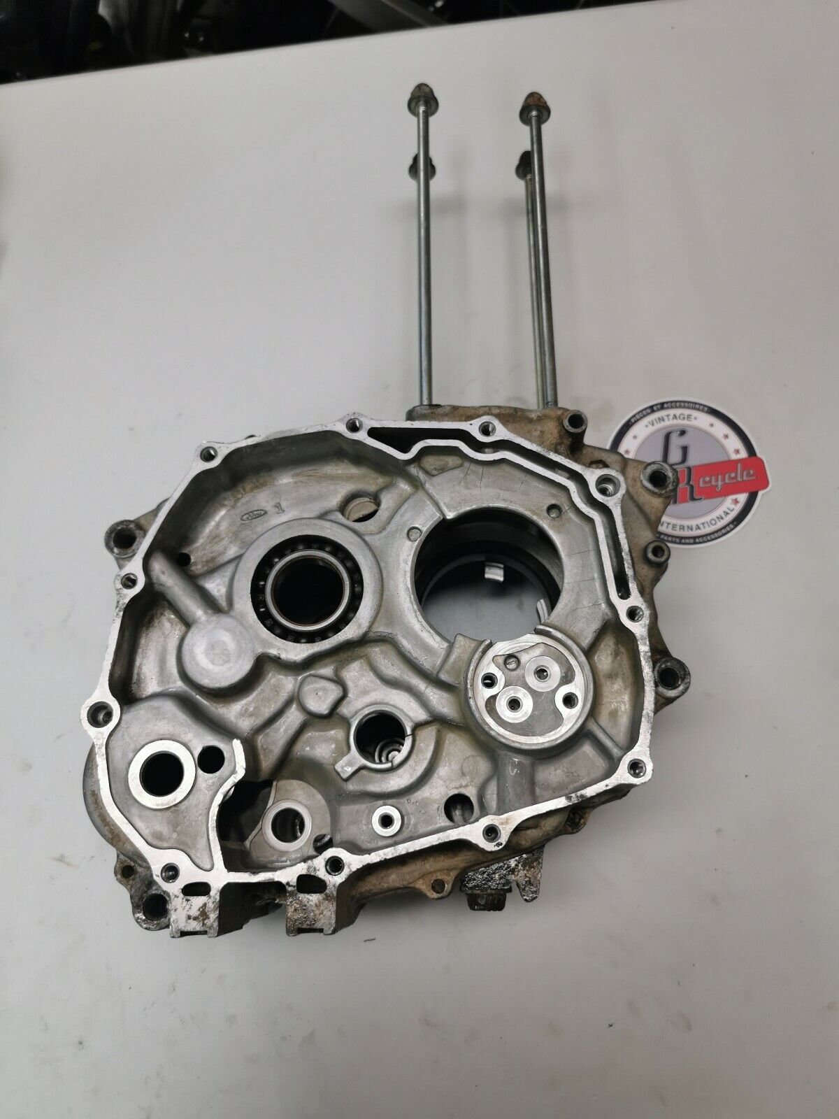 Honda XL100 1977 right left crankcase crank case XL125 CB125 1976 11200-383-000