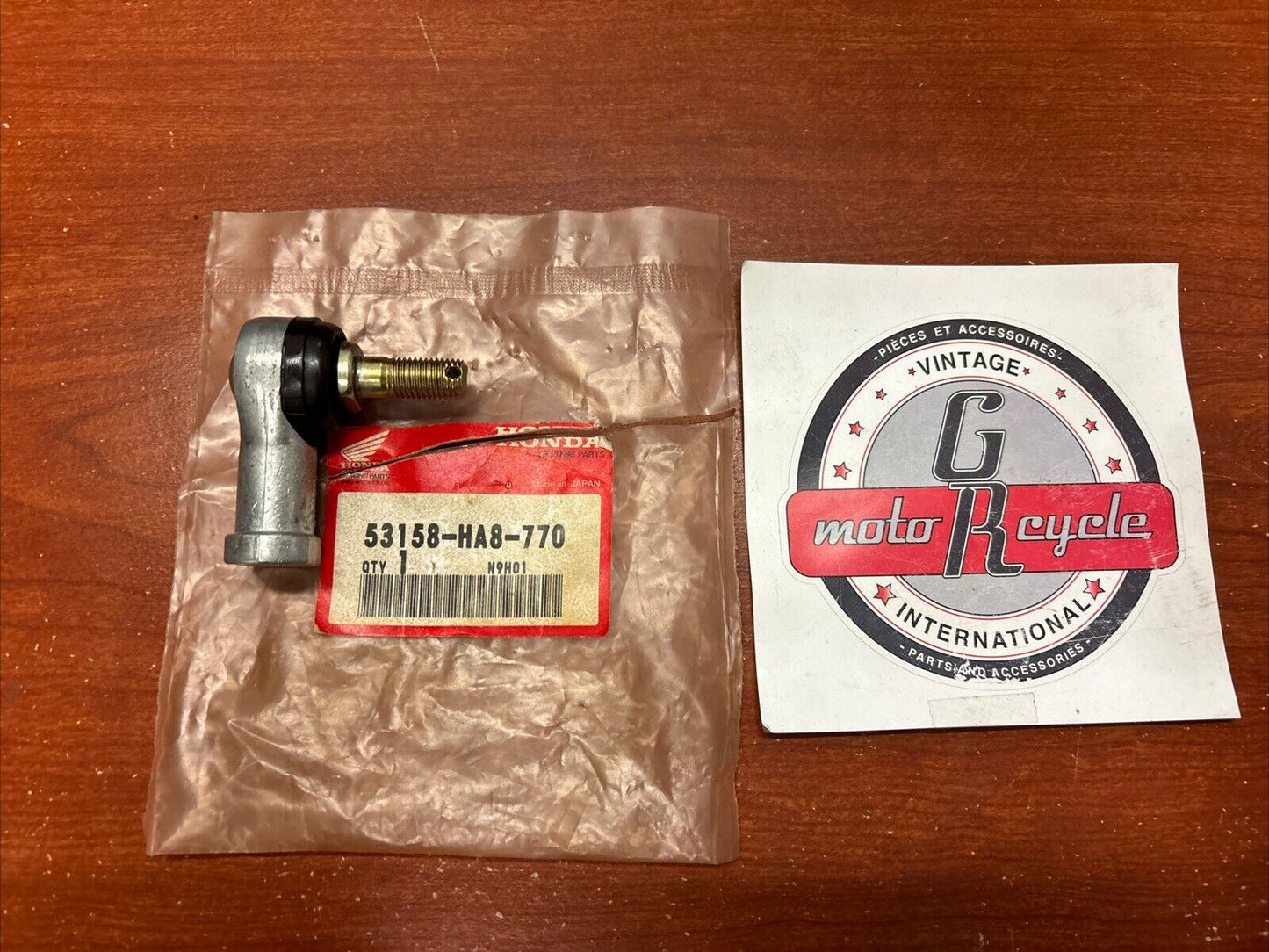NOS Honda 1987 TRX250 JOINT BALL LEFT HAND THREAD 53158-HA8-770 H145