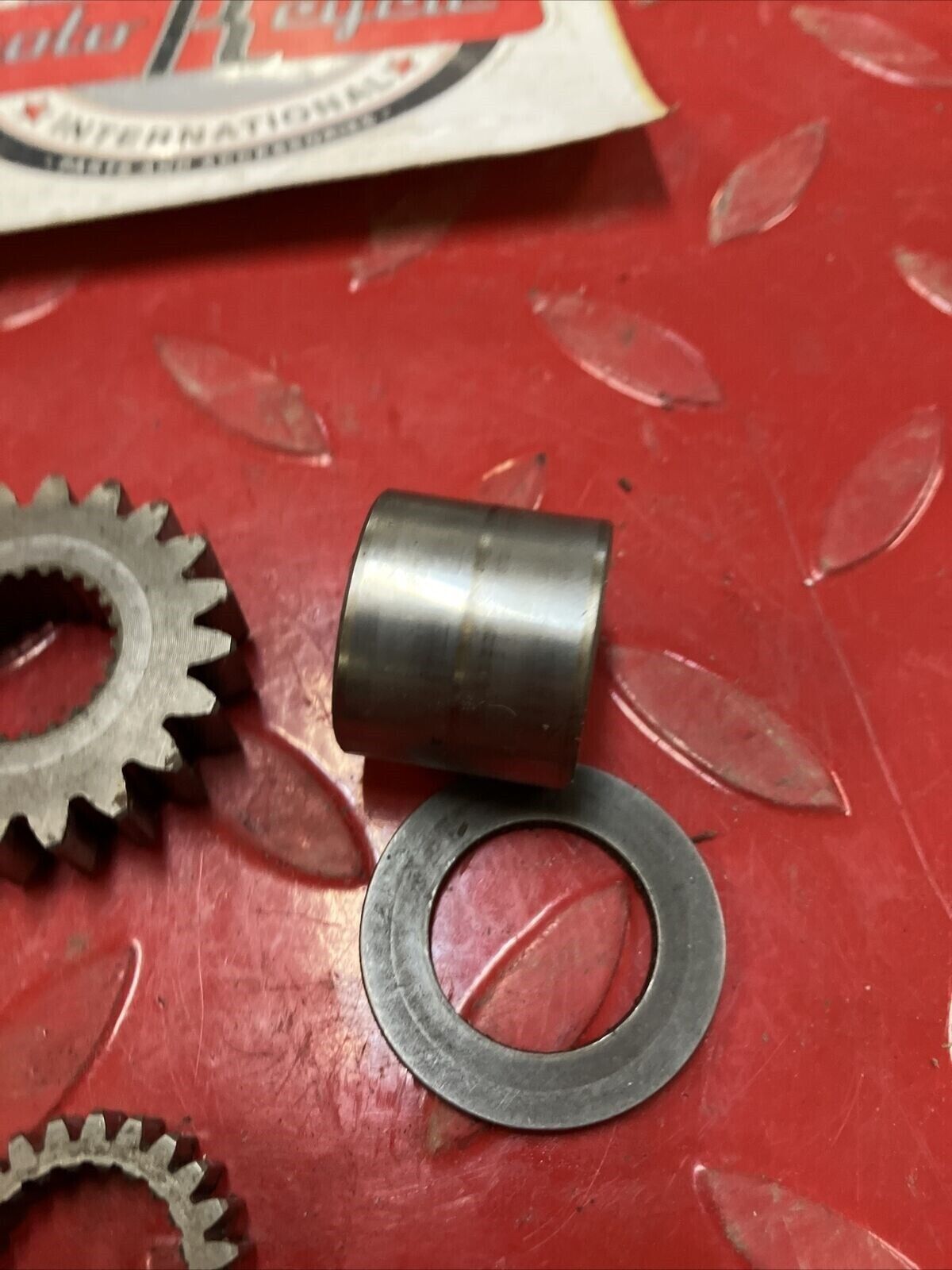 Kawasaki KX80 2000 crankshaft water pump and primary drive gear spur 1998 1999