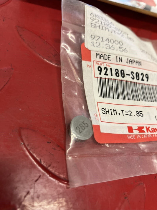 NOS KAWASAKI SHIM T=2.85 92180-S029 K12