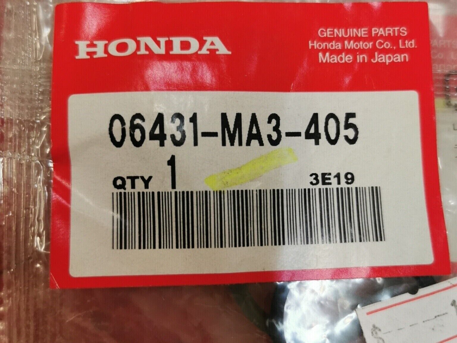 NOS Honda ST1100 XR600 VT600 CBR1100 CALIPER PISTON SEAL SET 06431-MA3-405 H25