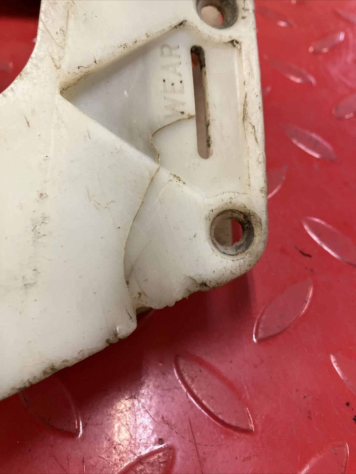 Honda CR250R 1984 chain guide guard CR125R CR500R 2