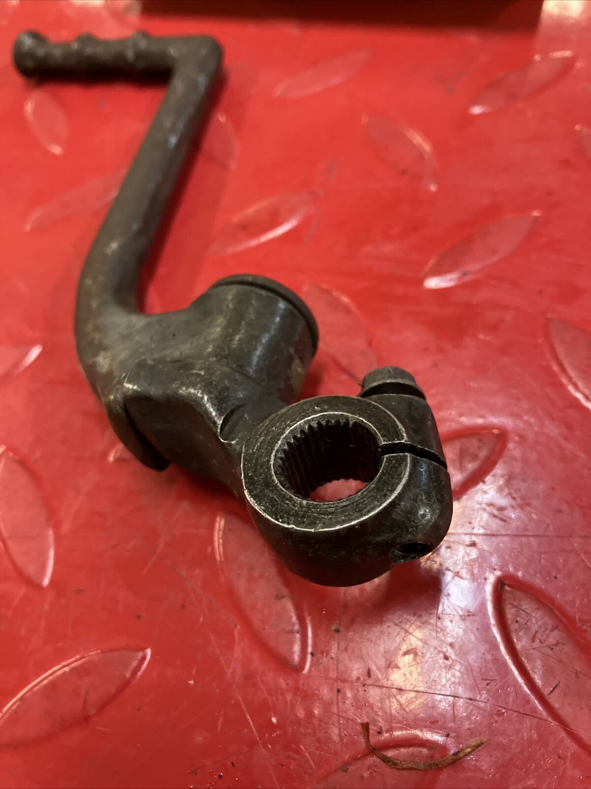 Honda CR80R 1990 kickstarter kick starter pedal lever arm 1985 - 1991