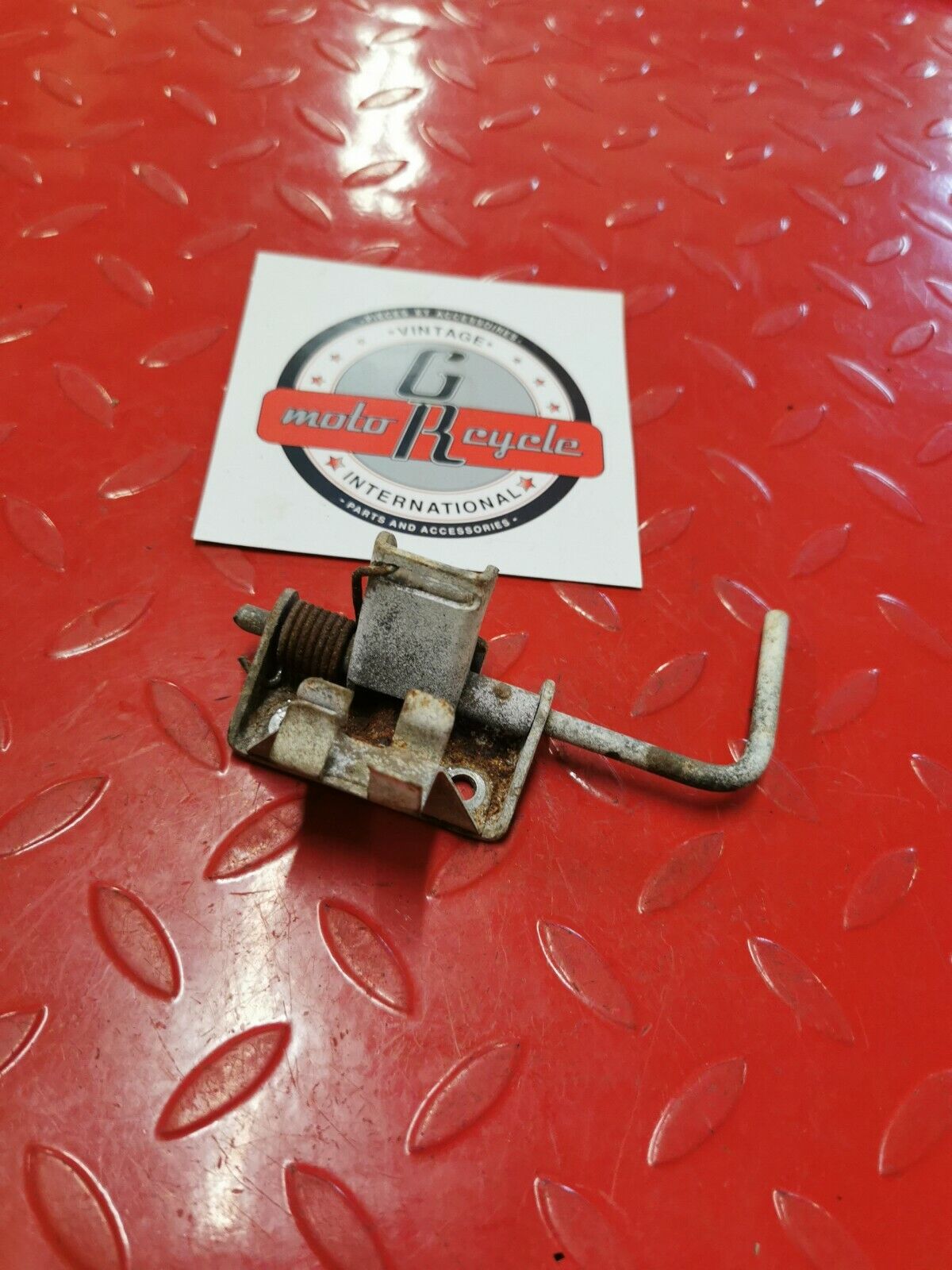 Honda ST90 1973 seat catch latch lock holder 1974 1975
