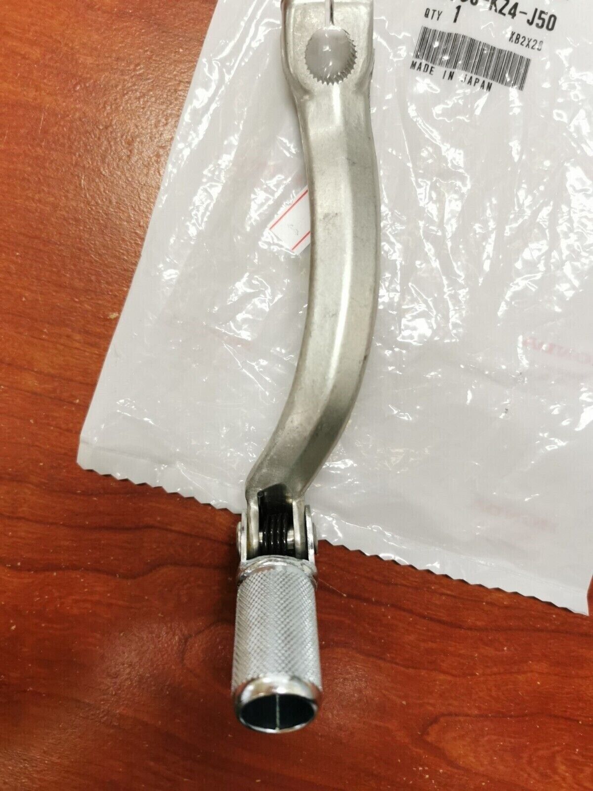 NOS Honda 1987 - 2003 CR125R GEAR SHIFT LEVER PEDAL 24700-KZ4-J50 H63