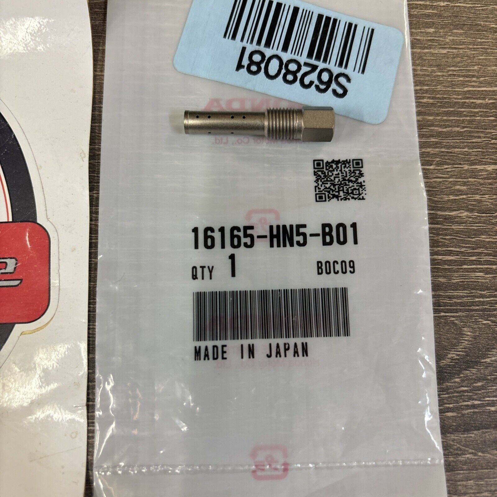 NOS Honda 2001 TRX350FM TRX350TM NEEDLE JET HOLDER 16165-HN5-B01 H158