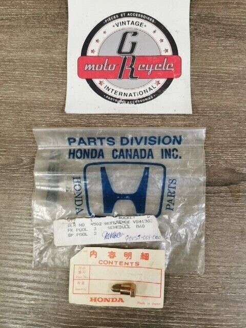 NOS HONDA C100 C102 C105 C50 1969 BOLT RELAY 90157-001-000  H77