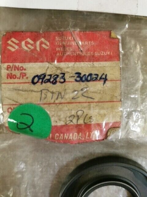 NOS SUZUKI DR370 DR400 DR400S GN400T GN400XT SEAL OIL 30X58X7 09283-30024 S53