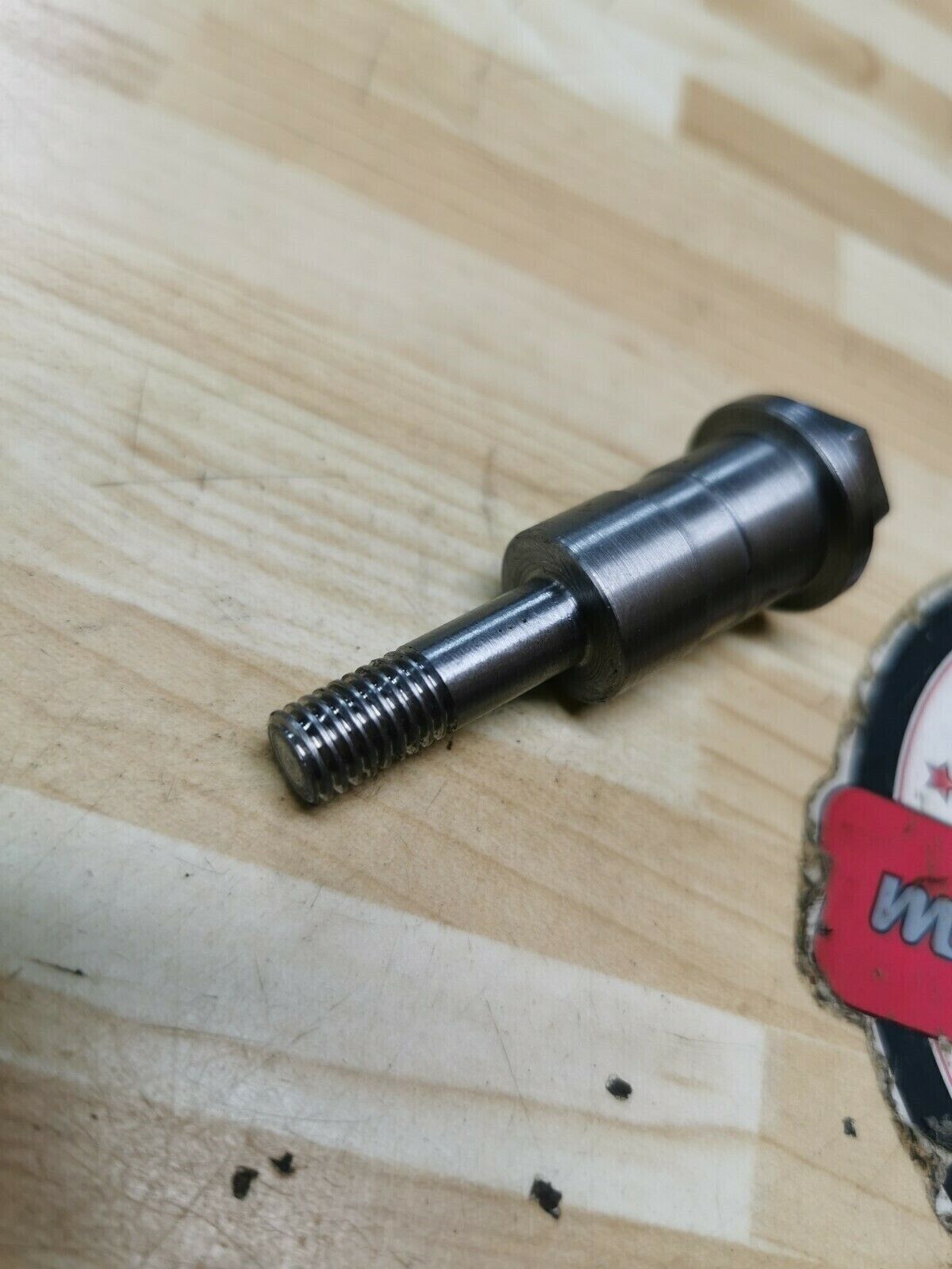 NEW Honda CR80R 1990 rear brake pedal pivot bolt shaft 1986 1987 1988 1989 1991