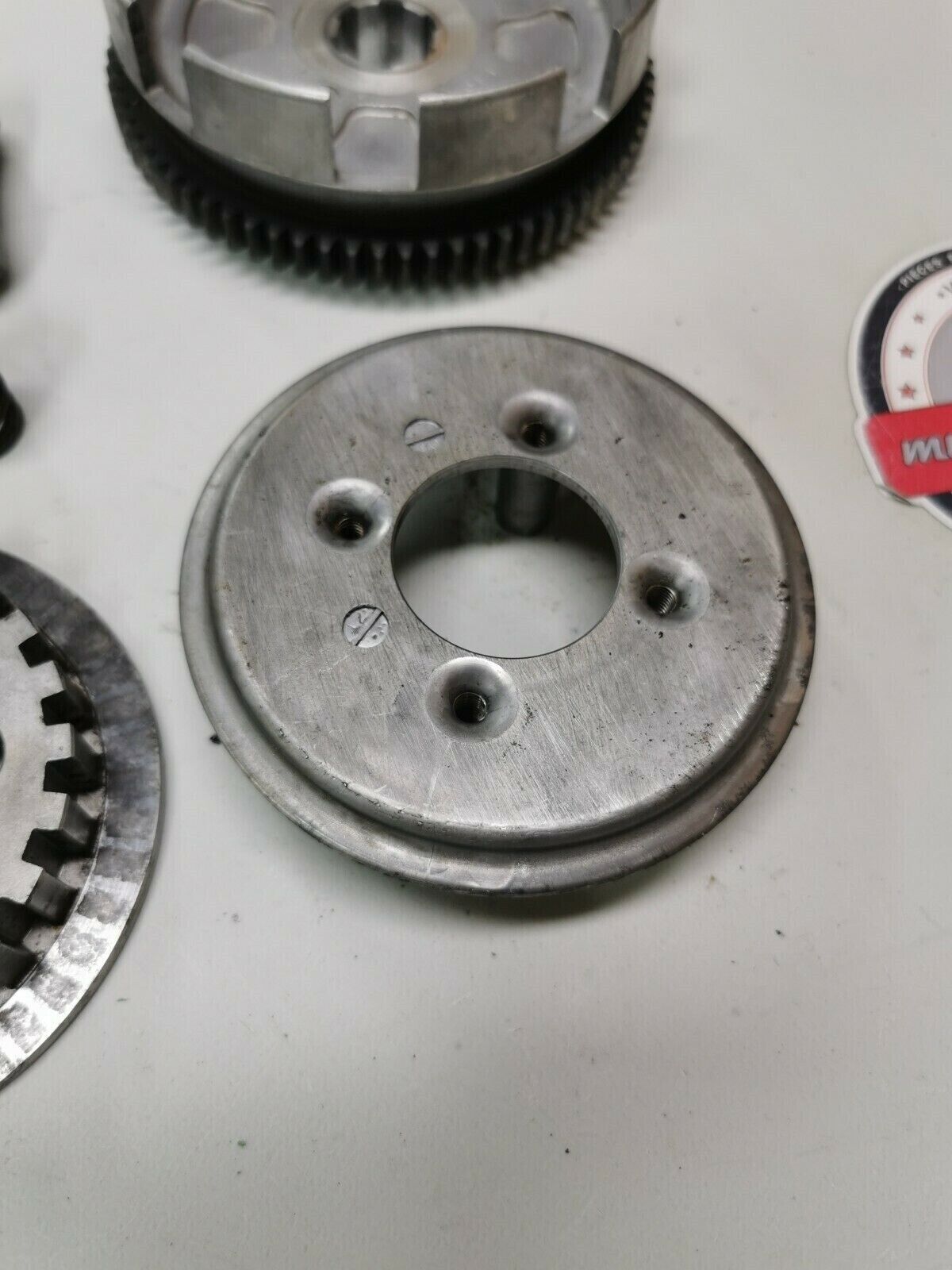 Honda CRF80F 2007 complete clutch basket outer hub pressure plate 06001-GN1-000