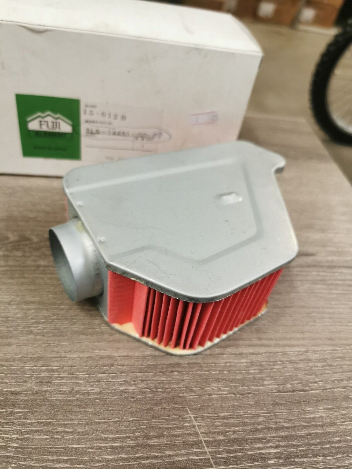 NOS FUJI ELEMENT YAMAHA XS360 1976 1977 XS400 1977 - 1982 AIR FILTER 15-0120 J21