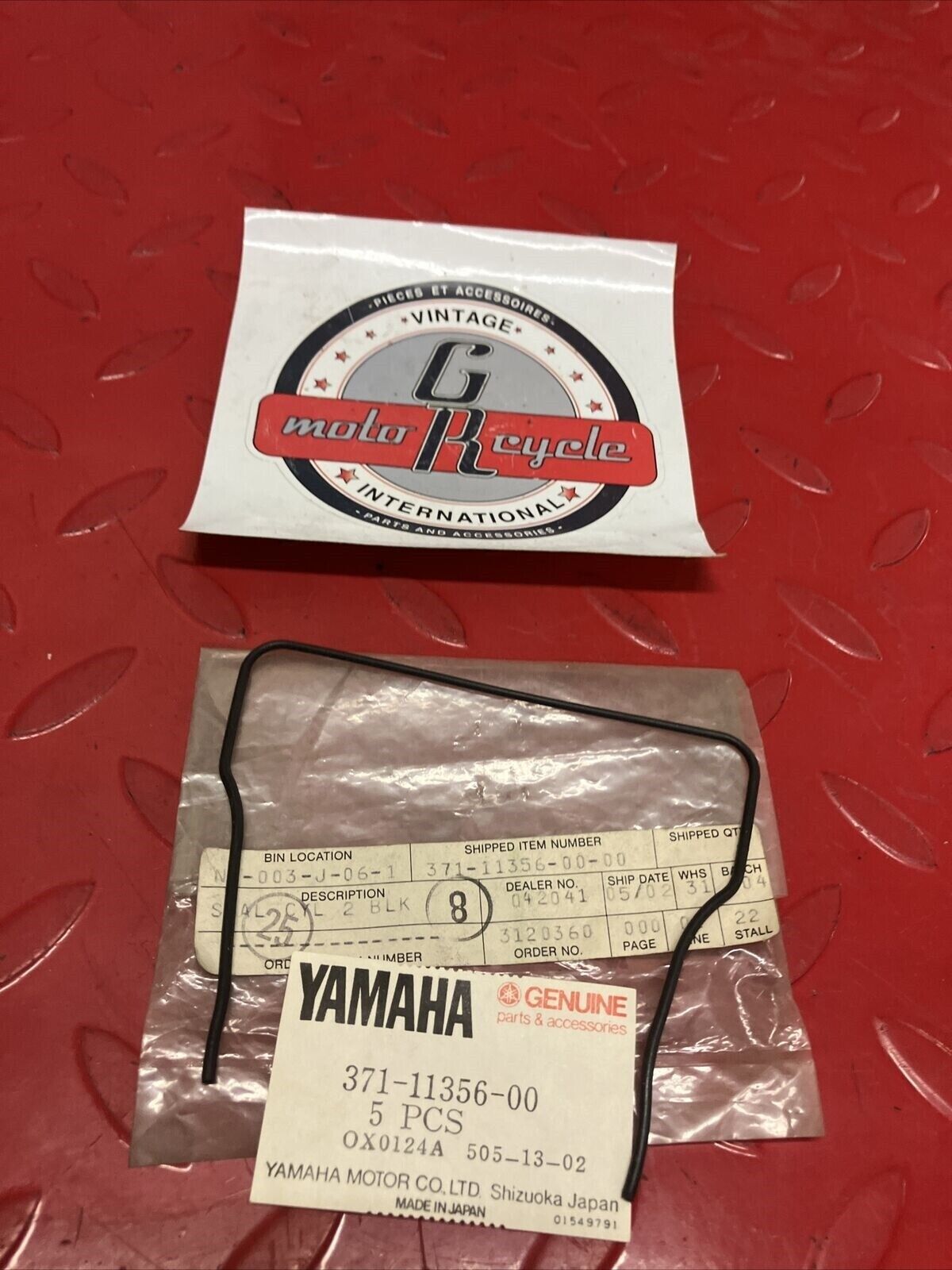 NOS YAMAHA XS500 TX500 CYLINDER SEAL 2 371-11356-00-00 Y66