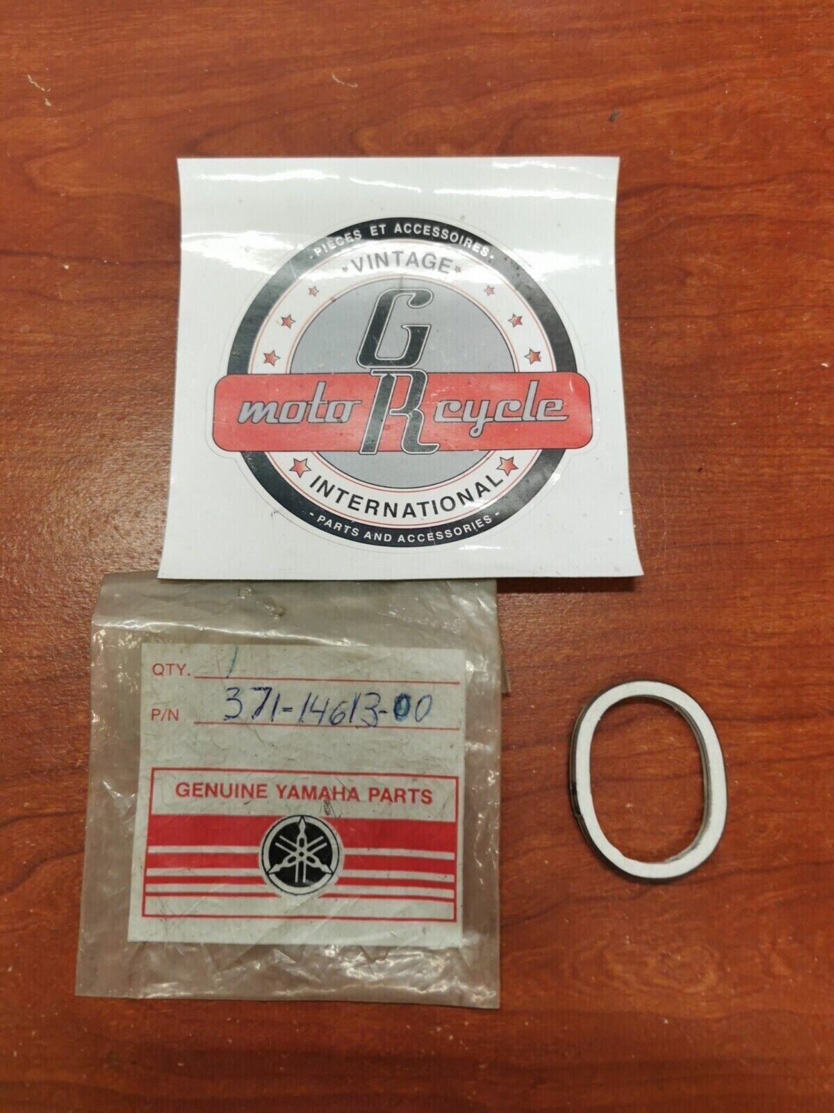 NOS YAMAHA XS500 TX500 EXHAUST PIPE GASKET 371-14613-00-00 Y72