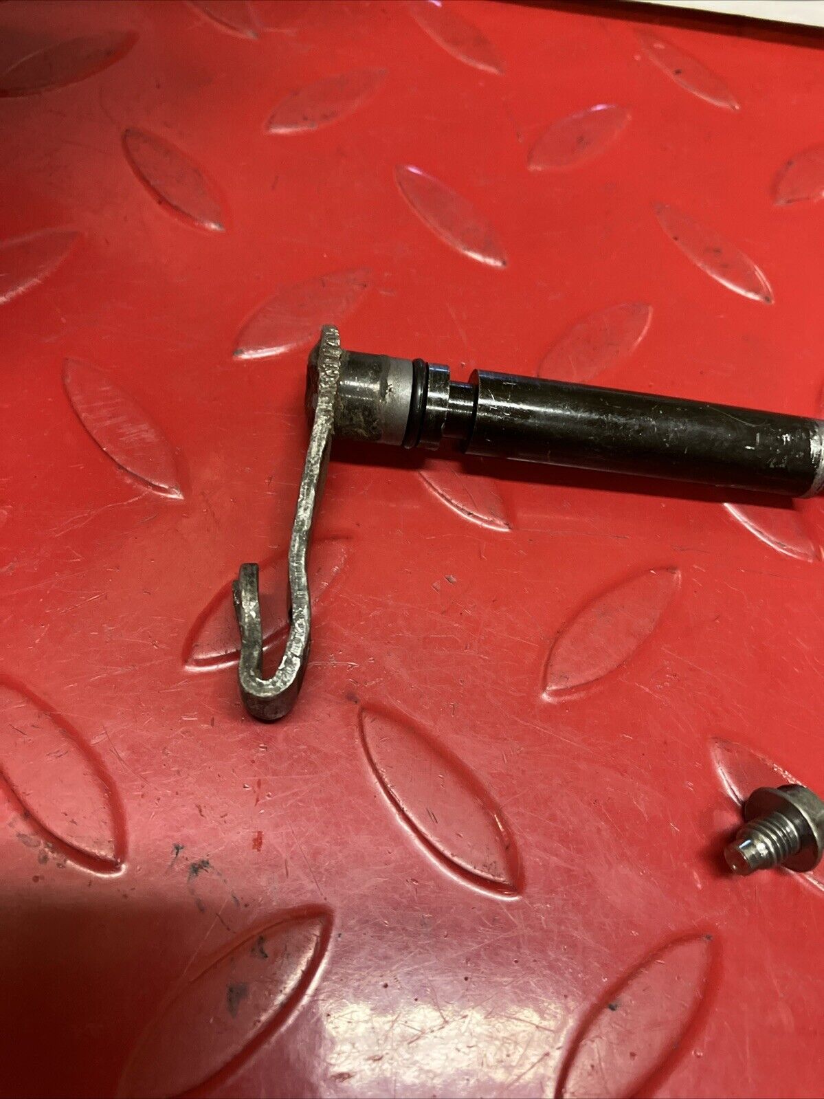 Kawasaki KDX200 1986 clutch release lifter actuator lever arm 1987 1988 2