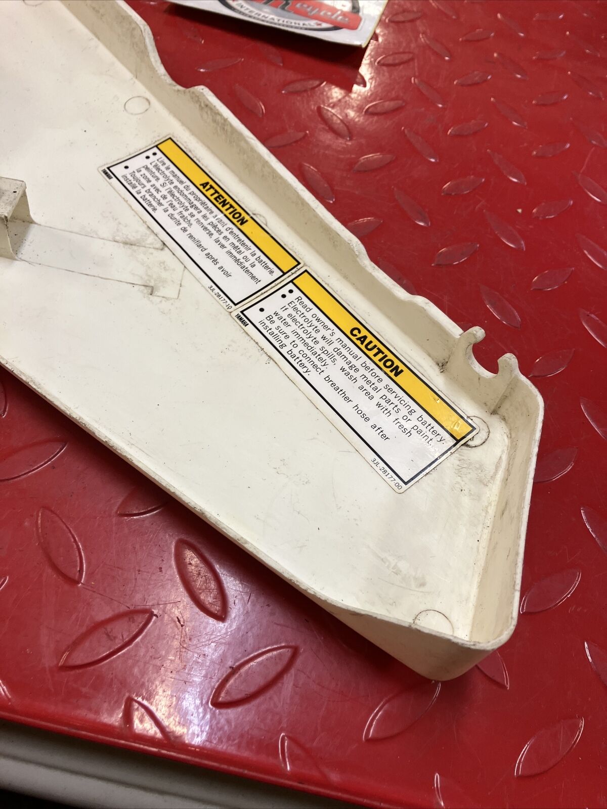 Yamaha DT50 Right side cover panel