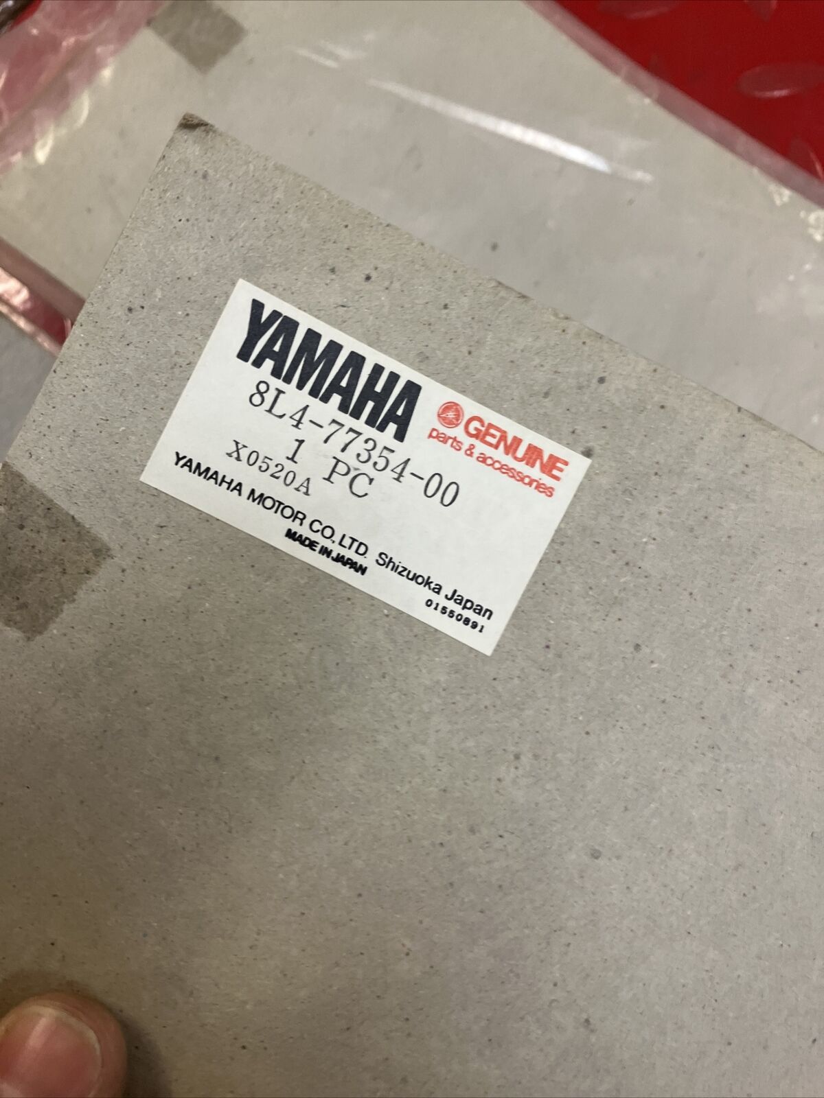 NOS Yamaha ENTICER 340 1981 ? DECAL ORNAMENT 8L4-77354-00-00 8L4-77355-00-00 Y36