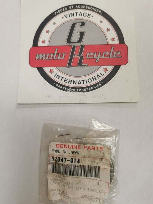 NOS KAWASAKI CONE STEERING STEM BEARING 92047-014 K32