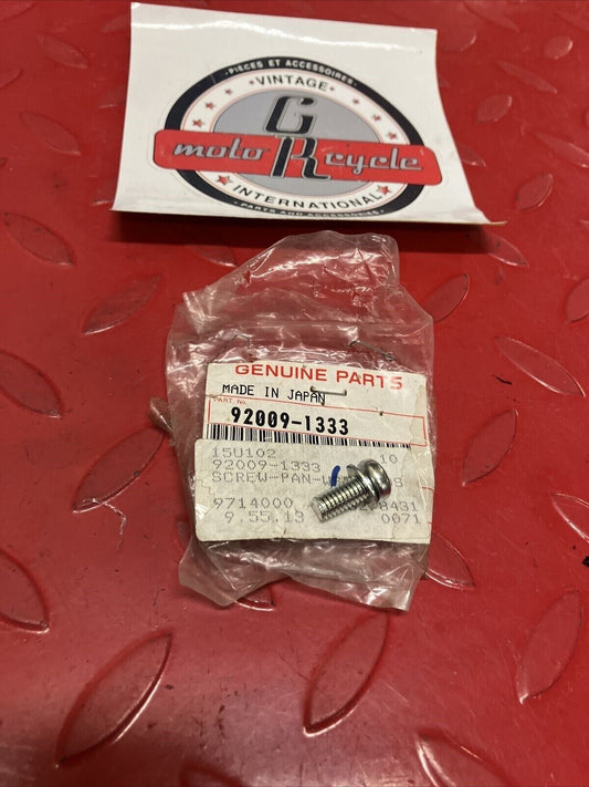 NOS KAWASAKI SCREW PAN WP CROS 6X14 92009-1333 K15