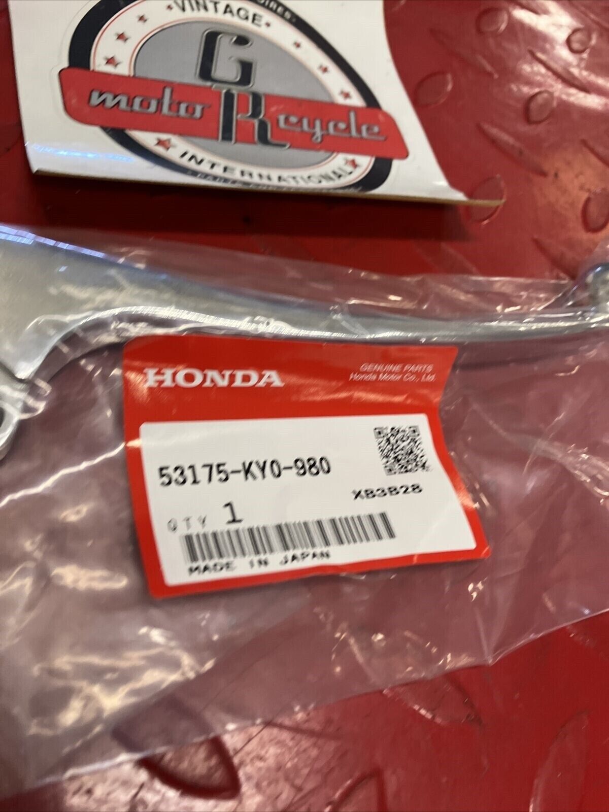 NEW HONDA CR XL CT CB MT CL XR RIGHT HANDLE FRONT BRAKE LEVER 53175-KY0-980 H100