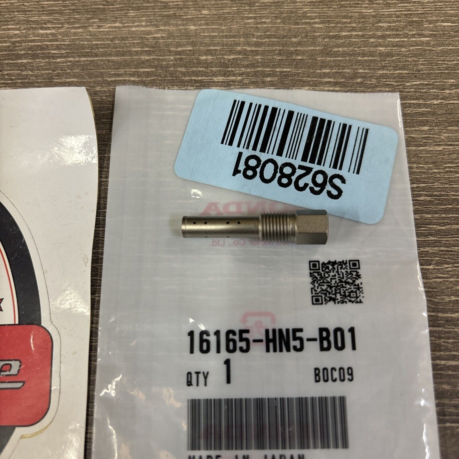 NOS Honda 2001 TRX350FM TRX350TM NEEDLE JET HOLDER 16165-HN5-B01 H158