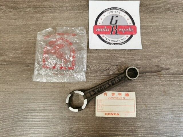 NOS HONDA CR250M MR250 1975 1976 ROD CONNECTING 13201-381-300 H77