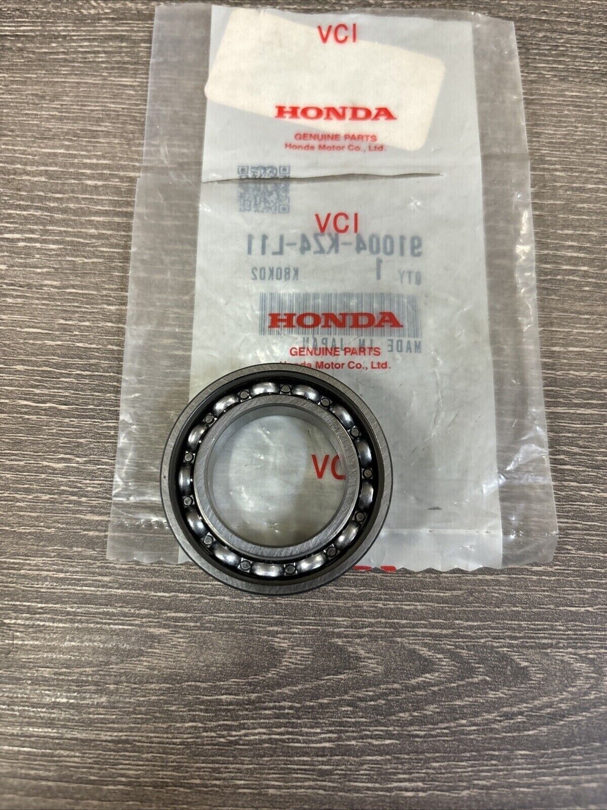 NOS Honda 2001 - 2007 CR125 R RADIAL BALL BEARING (6905Z) 91004-KZ4-L11 H128