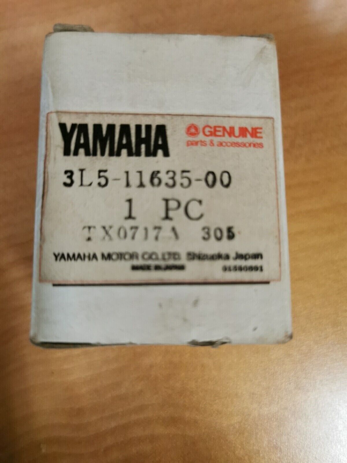 NOS YAMAHA LC50 1980 1981  PISTON O/S 0.25   3L5-11635-00 Y45