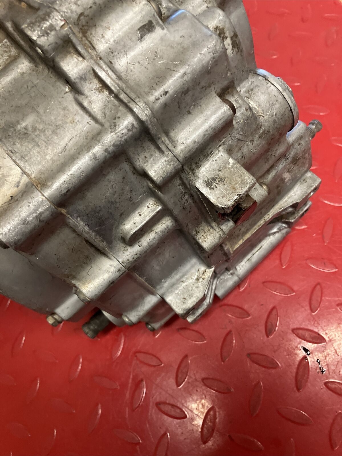 Honda XL100 1974 engine motor bottom end crankcase crankshaft transmission