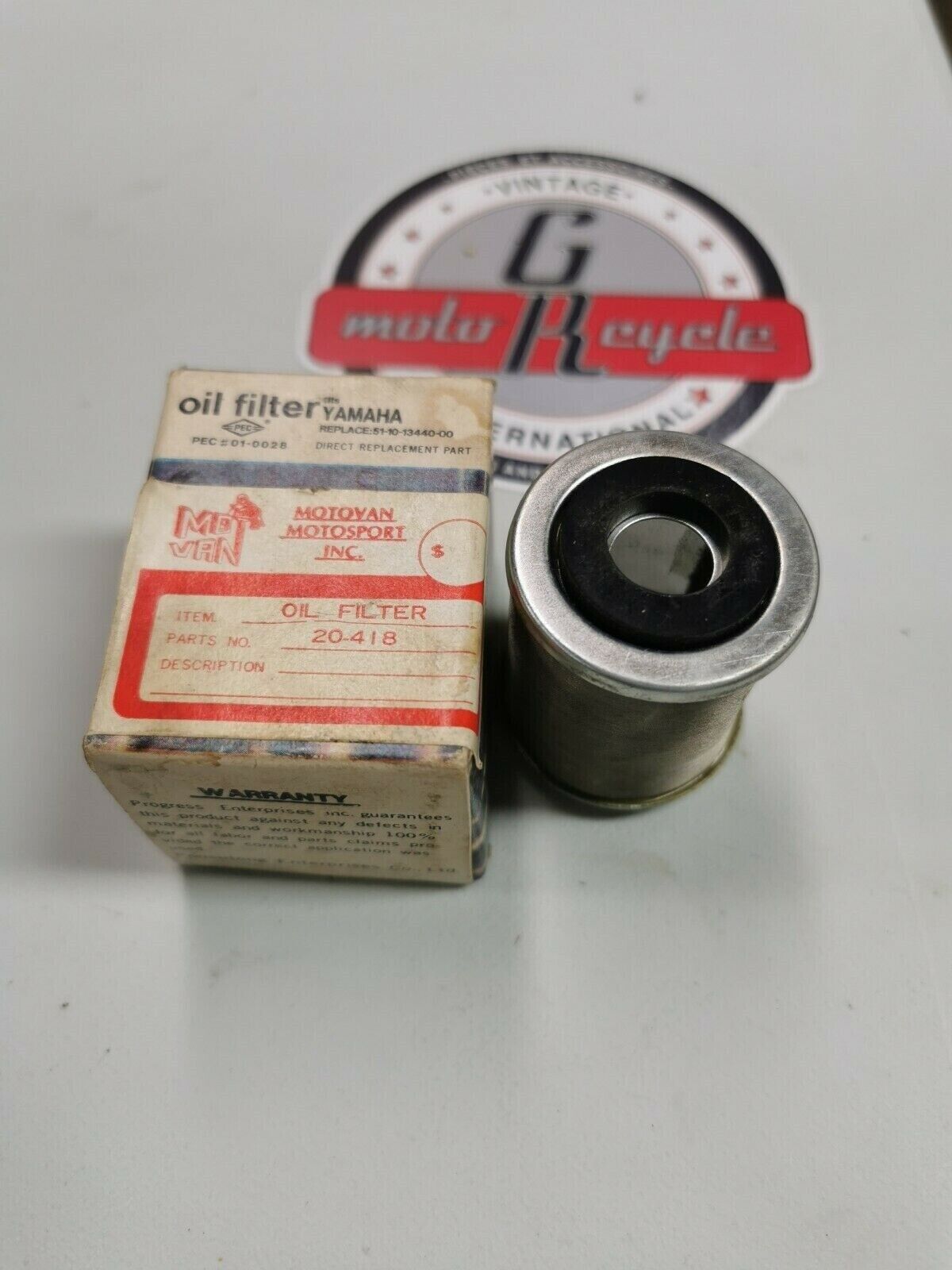 NOS Yamaha Oil filter 20-418 Replace 5H0-13440-00 Y1