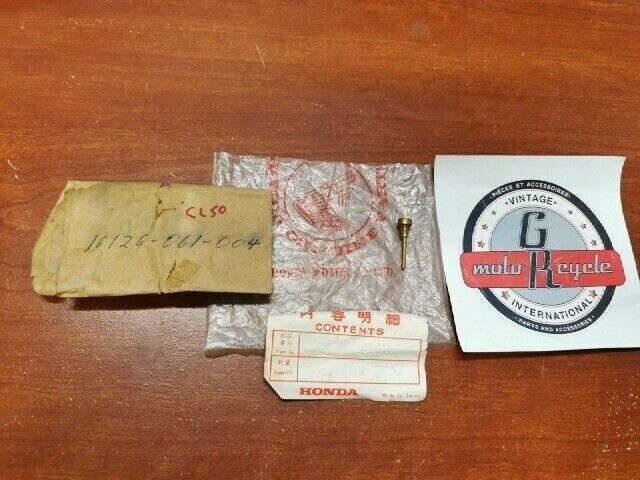 NOS Honda CD50 CD65 CL50 CL65 FLOAT ARM PIN 16126-061-004 SUB 16126-061-014 H98