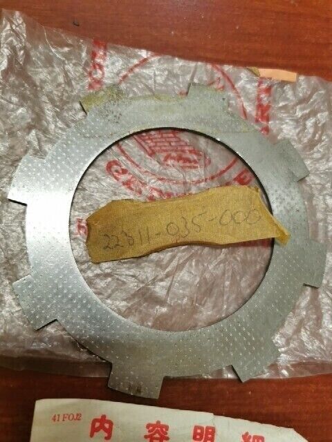 NOS Honda CD65 CD70 CL50 CLUTCH PLATE 51410-950-013 SUB. 22331-041-000 H69